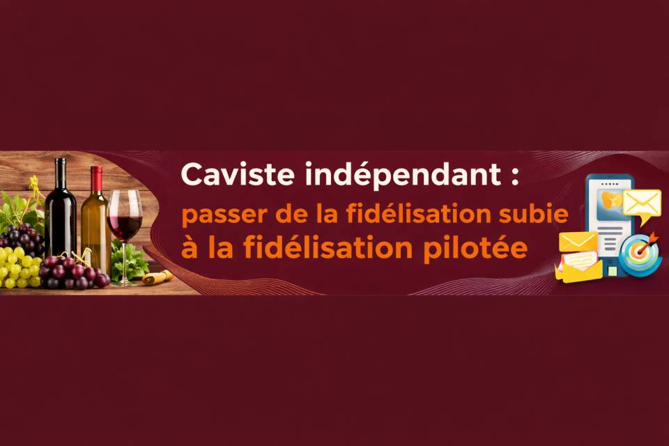 Image principale de l'article Caviste indépendant : passer de la fidélisation subie à la fidélisation pilotée